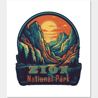 Zion National Park Posters and Art